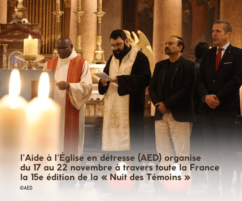 découvrez la messe de l'AED à Rennes pour la 15e Nuit des Témoins