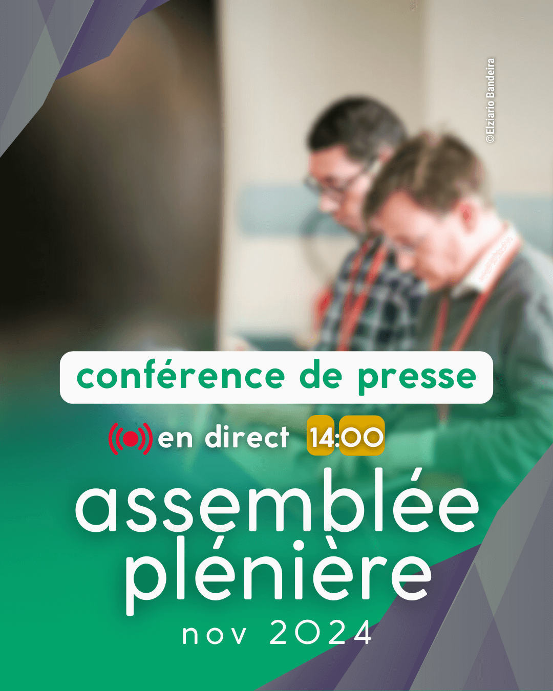 Suivez en direct la conférence de presse de clôture de l'Assemblée plénière de novembre 2024