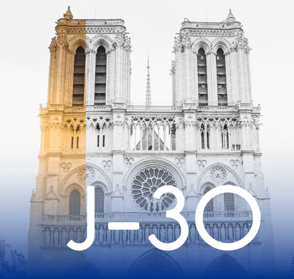 la cathédrale ND de Paris ouvre dans 30 jours