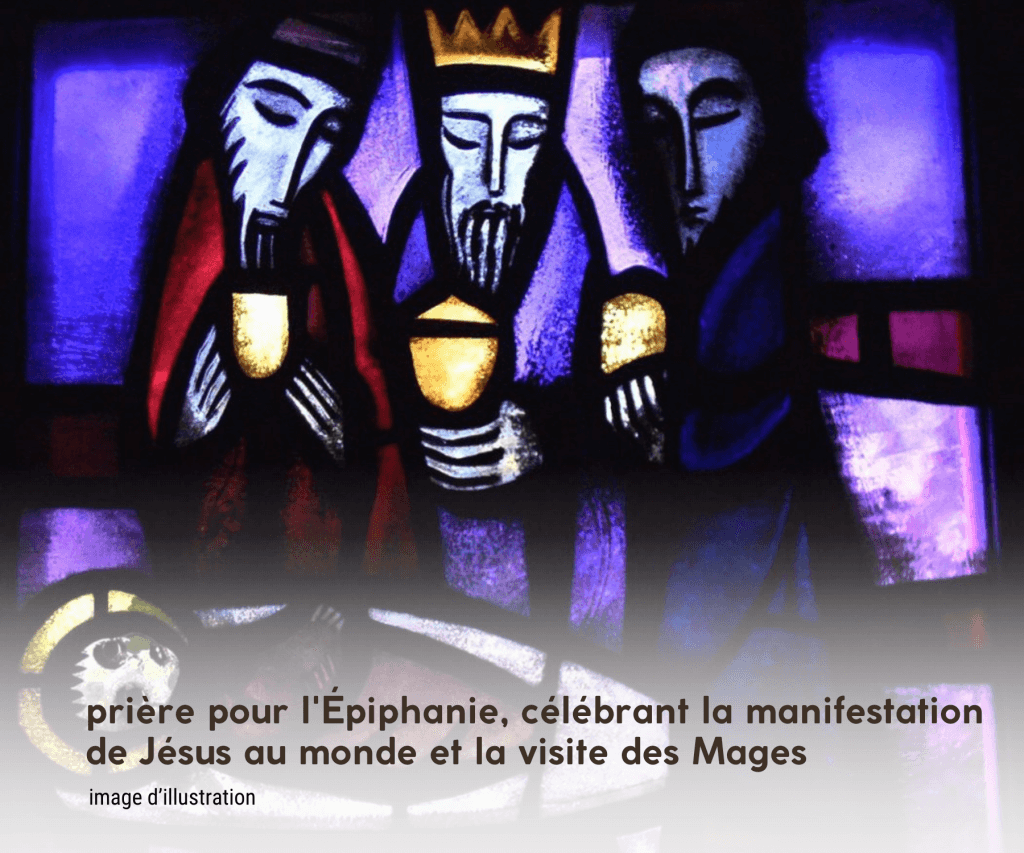 image de prière pour l'Epiphanie