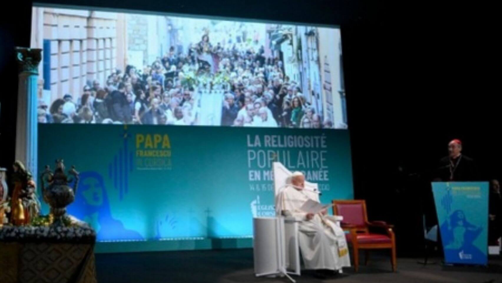 Mot de bienvenue de l’évêque d'Ajaccio, le Cardinal François Bustillo ...