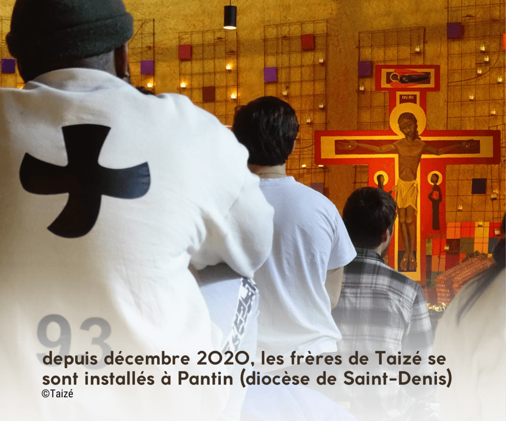 image de prière des frères de Taizé