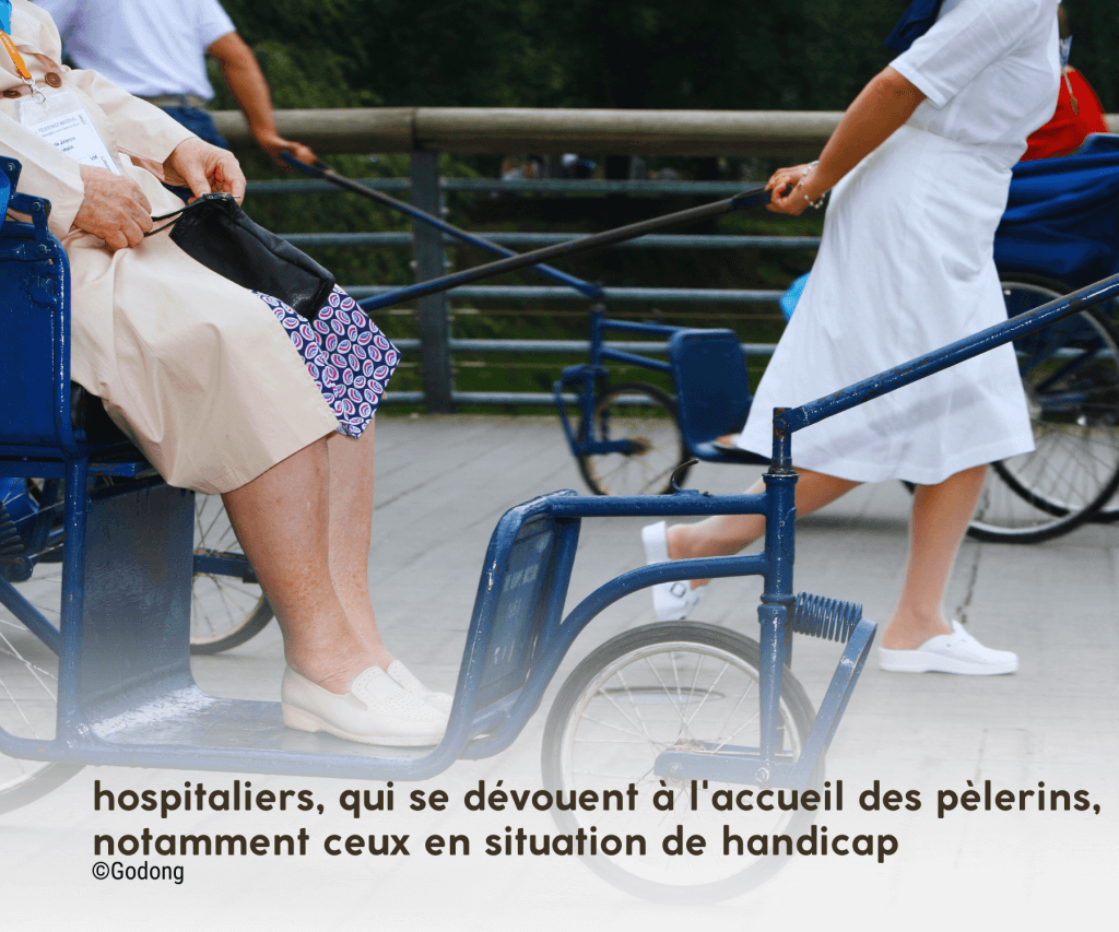 pèlerins en situation de handicap