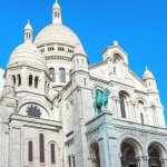 image contre-plongée de la basilique du Sacré-Coeur