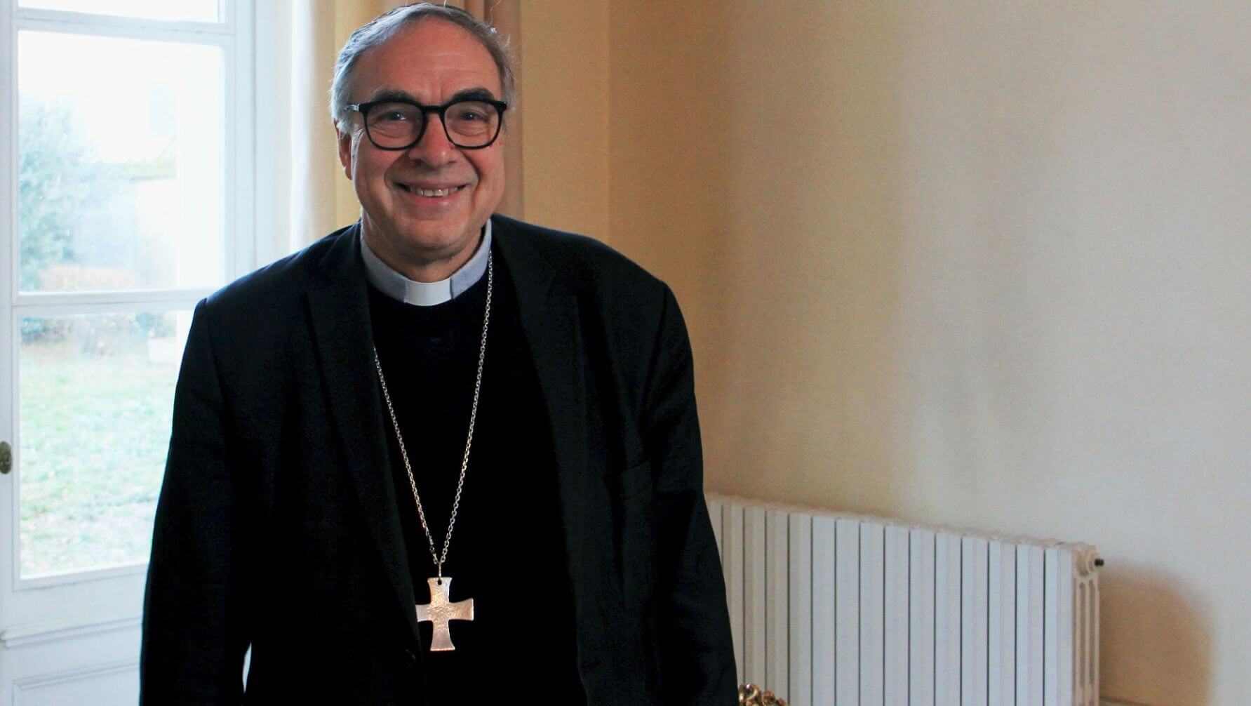 portrait de Mgr Beau, archevêque de Poitiers