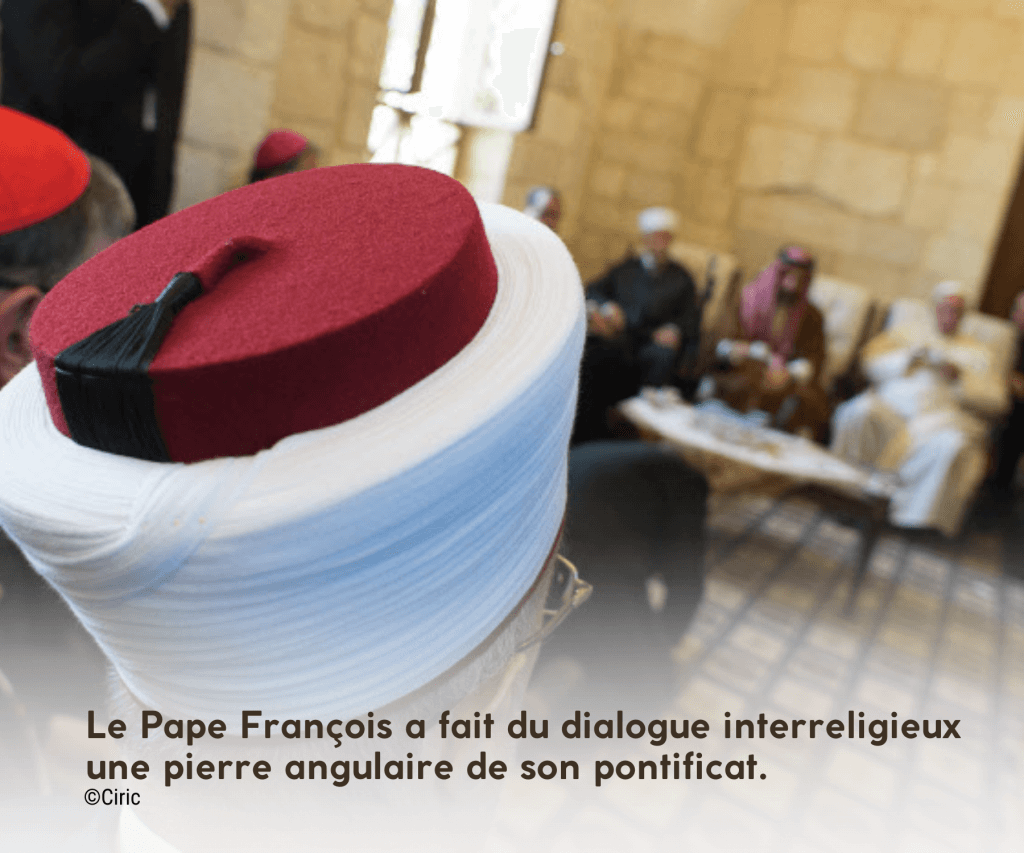 image du Pape à Jérusalem