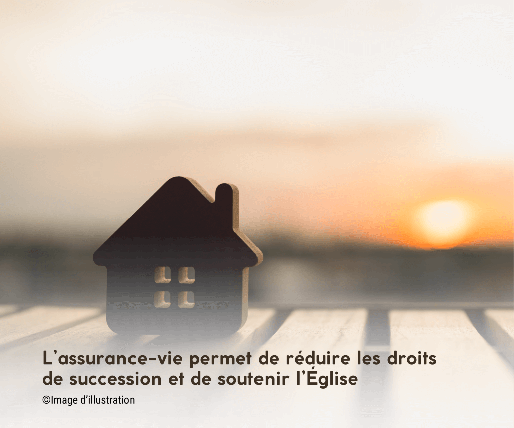 image de maison représentant les droits de succession