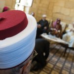 le Pape avec les muftis à Jérusalem