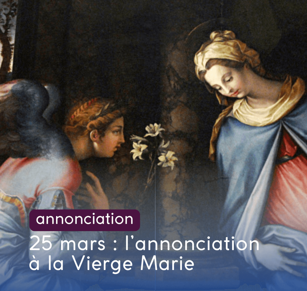 Vierge Marie, l'Annonciation
