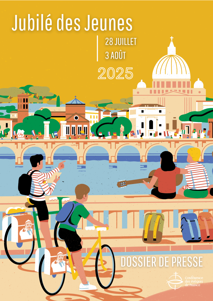 affiche du Jubilé des jeunes 2025