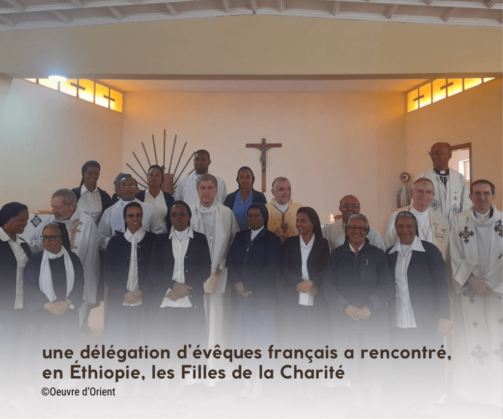 les filles de la Charité en Ethiopie avec les évêques français