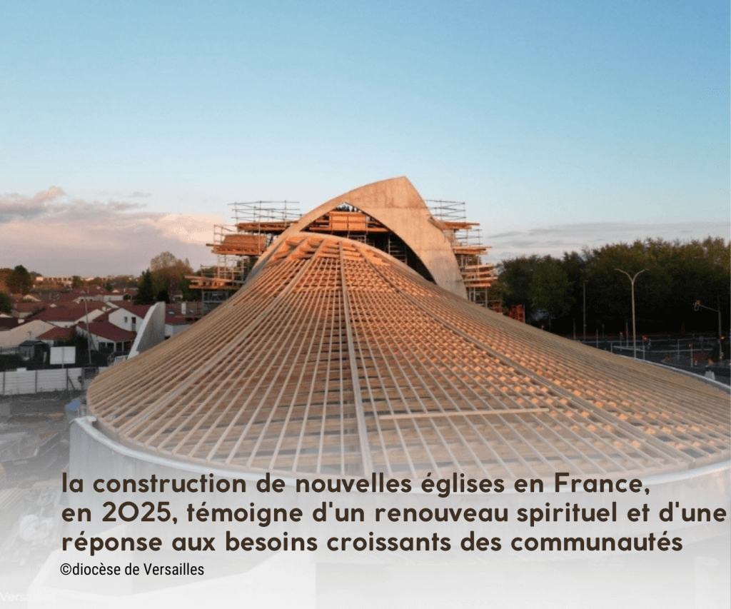 la construction de nouvelles églises en 2025 la construction de nouvelles églises en 2025 comme ici à Montigny-Voisins-le-Bretonneux