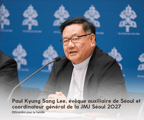Paul Kyung Sang Lee, évêque auxiliaire de Séoul et coordinateur général de la JMJ Séoul 2027