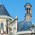 toit de l'église Saint Eustache à Paris