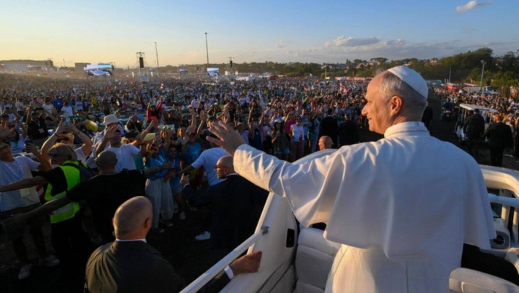 Tor Vergata messe du pape Léon XIV