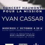 affiche concert pour la mission des OPM