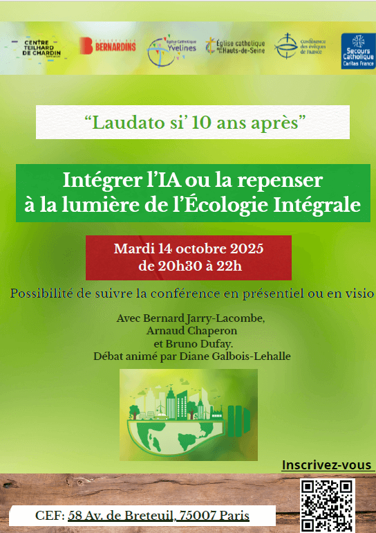 cycle de conférence laudato si