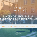 recrutement délégué à la pastorale des jeunes