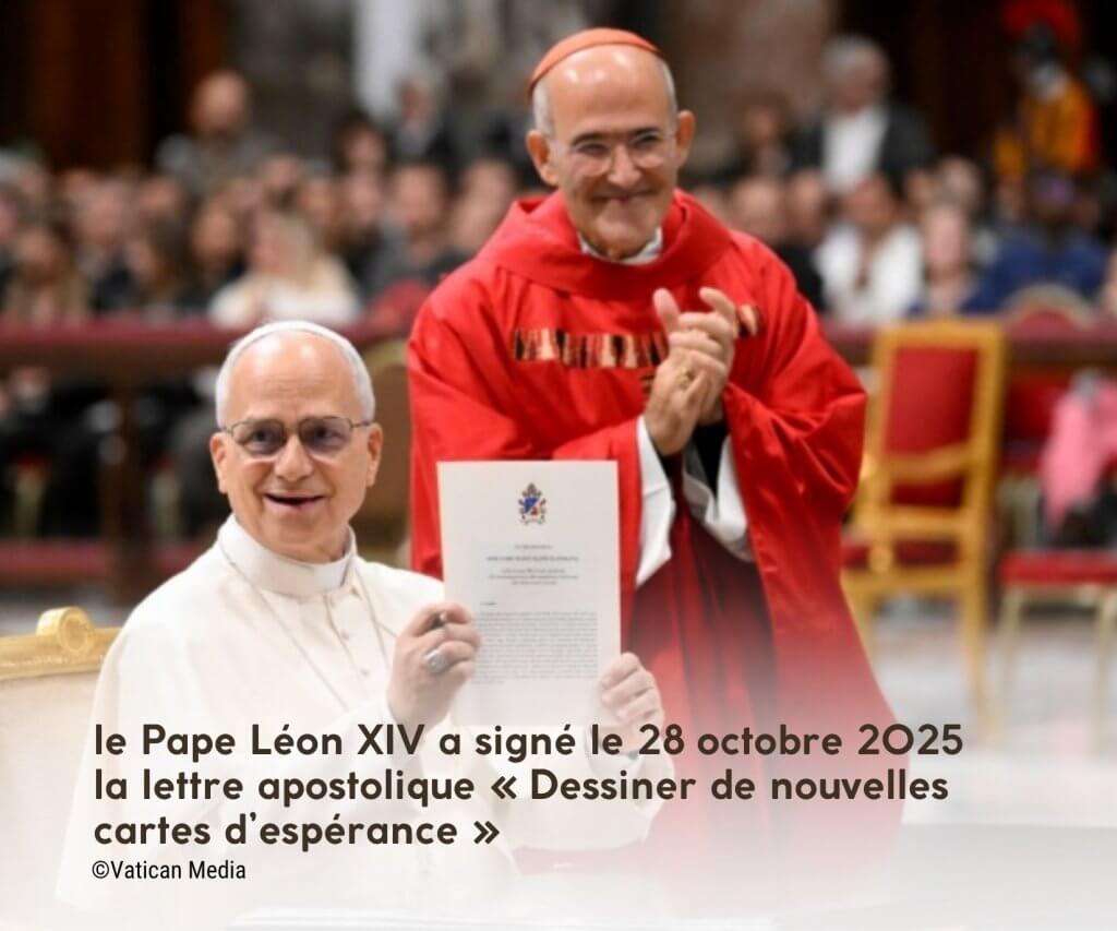 la lettre apostolique : dessiner de nouvelles cartes d'espérance" la lettre apostolique : dessiner de nouvelles cartes d'espérance"