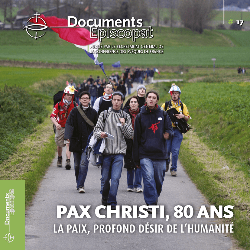 Couverture document épiscopat Pax Christi