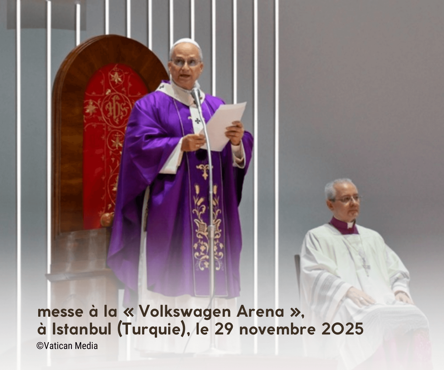 Messe du pape Léon XIV à Istanbul, en Turquie
