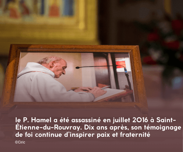 portrait du Père Jacques Hamel