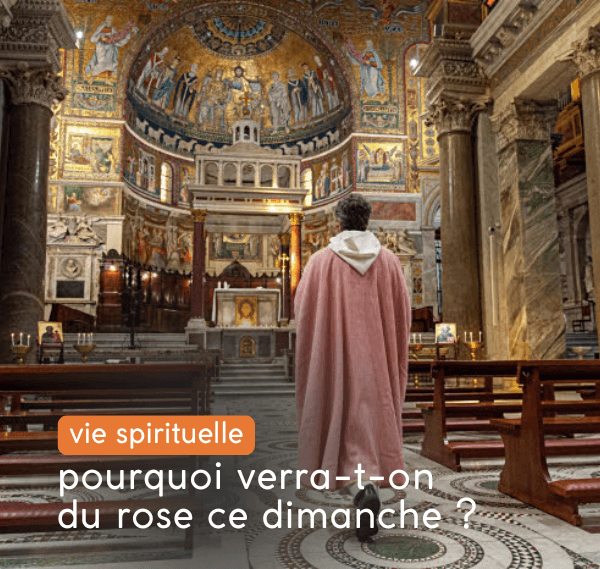 pourquoi verra-t-on du rose à la messe ?