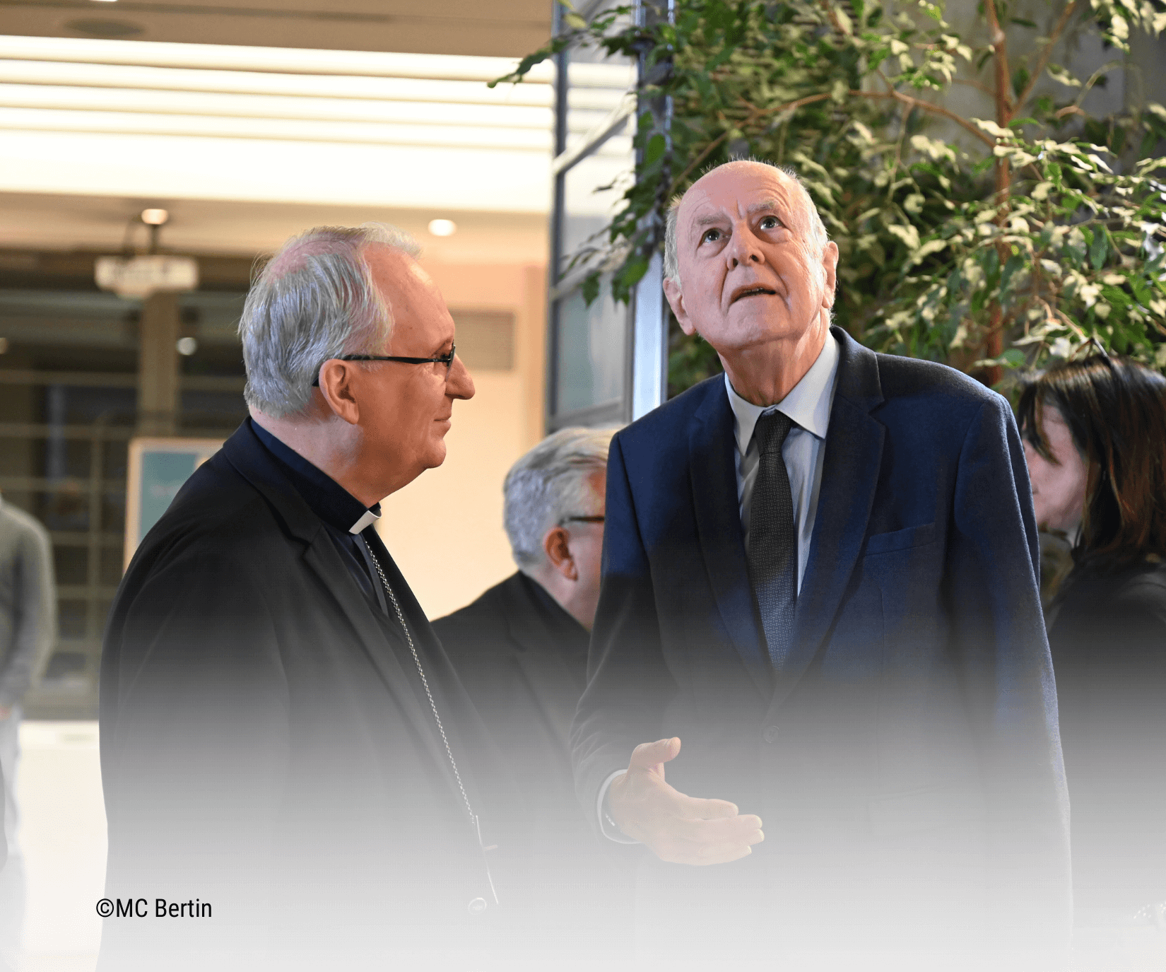 Mgr Vincent Jordy et Jean-Marc Sauvé