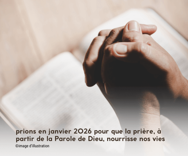 intention de prière de janvier 2026