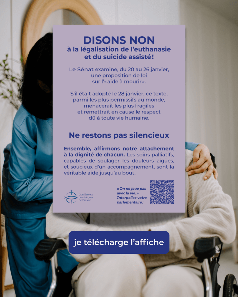 Fin de vie 2025 _ Site web (15) affiche disons non à la légalisation de l'euthanasie et du suicide assisté janvier 2026