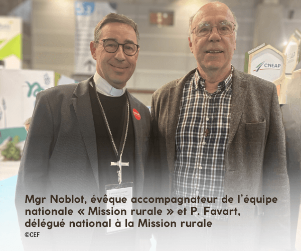 portrait Mgr Noblot et P. Arnaud Favart