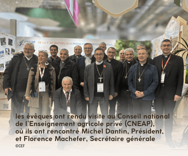 rencontre des évêques avec le CNEAP