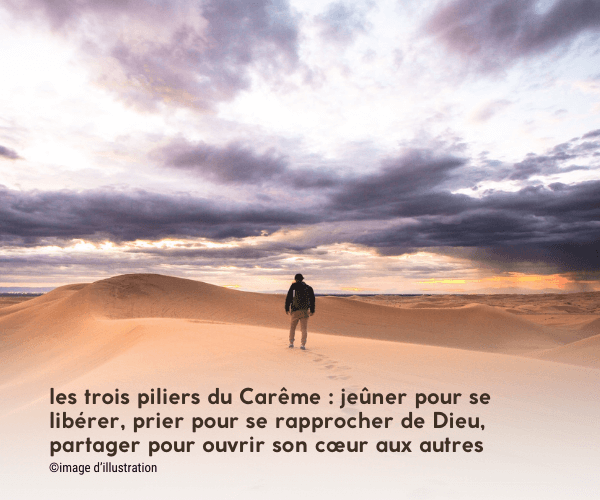 les trois piliers du Carême