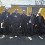 délégation d'évêques au Salon international de l'agriculture, février 2026