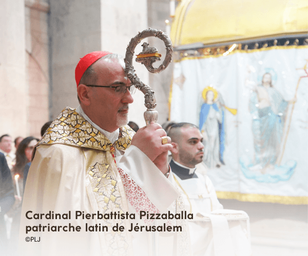 Cardinal Pierbattista Pizzaballa, patriarche latin de Jérusalem