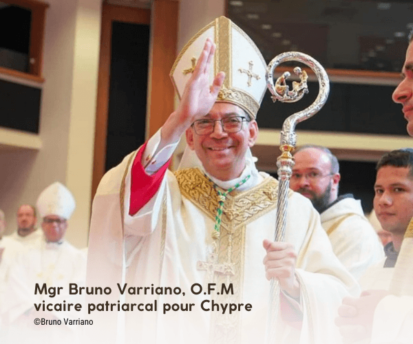 Mgr Bruno Varriano, vicaire patriarcal pour Chypre