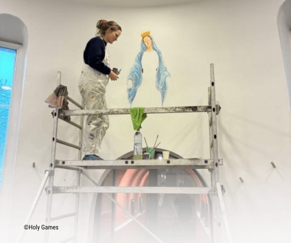 Holy Games : inauguration de la chapelle des sportifs Holy Games : inauguration de la chapelle des sportifs