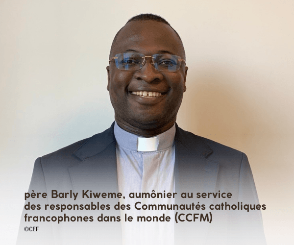 père Barly Kiweme, aumônier des CCFM