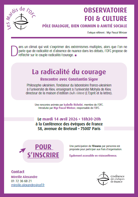 mardi de l'OFc : la radicalité du courage