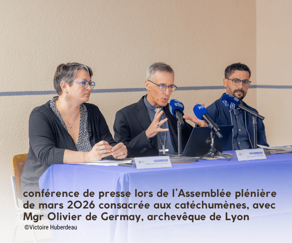 AP mars 26 : conférence de presse sur les catéchumènes AP mars 26 : conférence de presse sur les catéchumènes