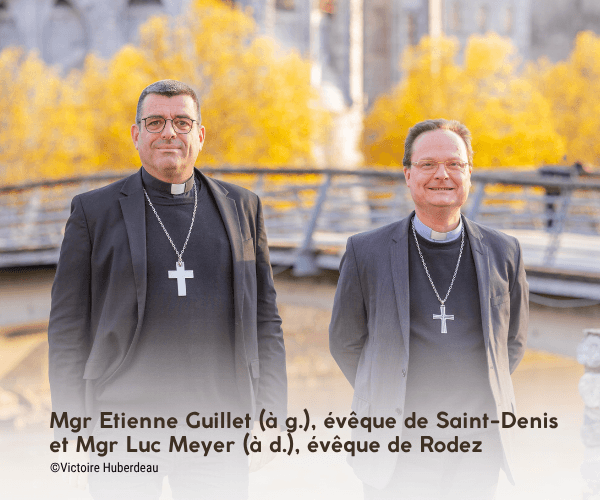 AP mars 2026 : Mgr Guillet accompagné de Mgr Luc Meyer