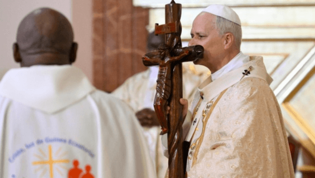 le pape Léon XIV en Guinée Equatoriale