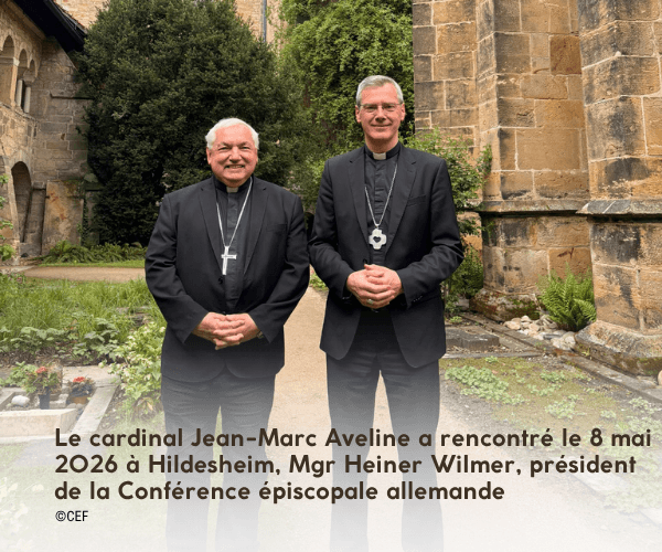 8 mai 2026 : rencontre entre Mgr Aveline et Mgr Wilmer rencontre entre Mgr Aveline et Mgr Wilmer