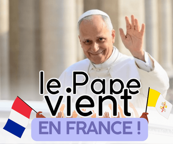 le pape Léon XIV est en France du 25 au 28 septembre 2026