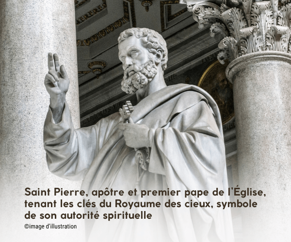 la figure de saint Pierre