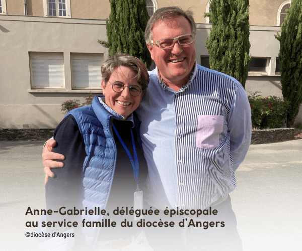 Anne-Gabrielle, déléguée épiscopale dans le diocèse d'Angers