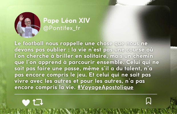 visuel pape et la Coupe du Monde 2026
