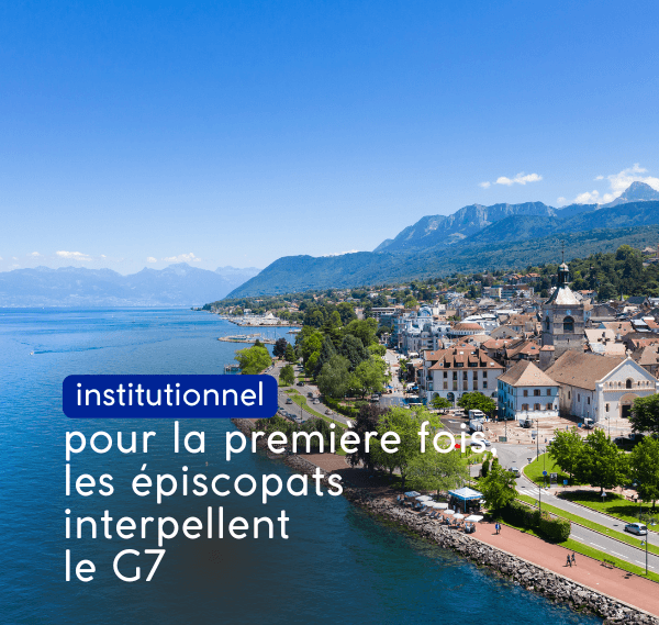G7 : déclaration des églises