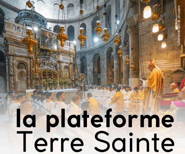 la plateforme Terre Sainte