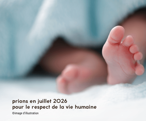 intention de prière de juillet 2026